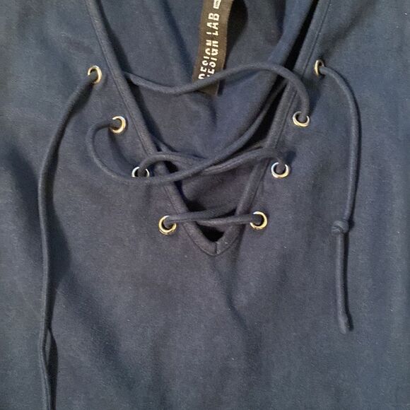 Design Lab Lord & Taylor Suede Tank Top Size Small - Picture 3 of 5